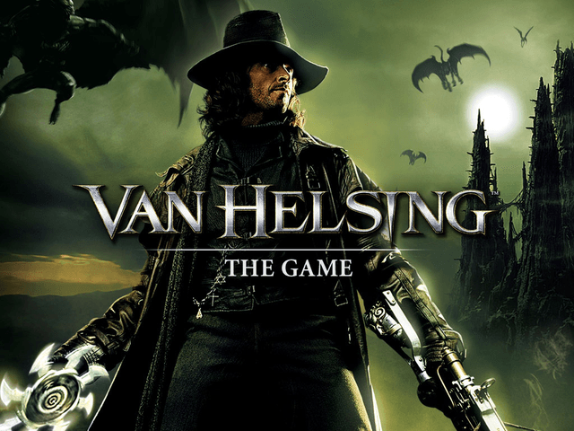 Van Helsing title screen for Xbox